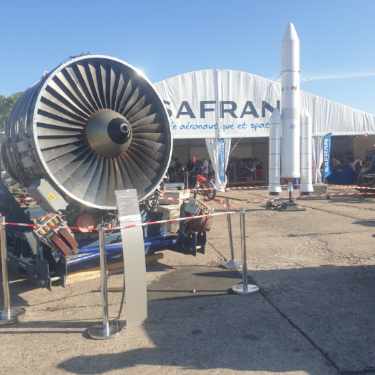 Meeting Aérien Villaroche stand Safran