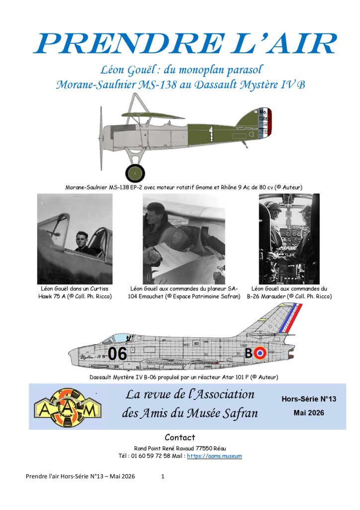 AAMS L Gouel pilote essais HS n°13 Mai 2026