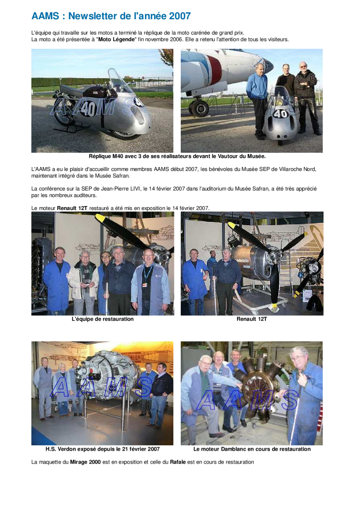 Newsletter 2007