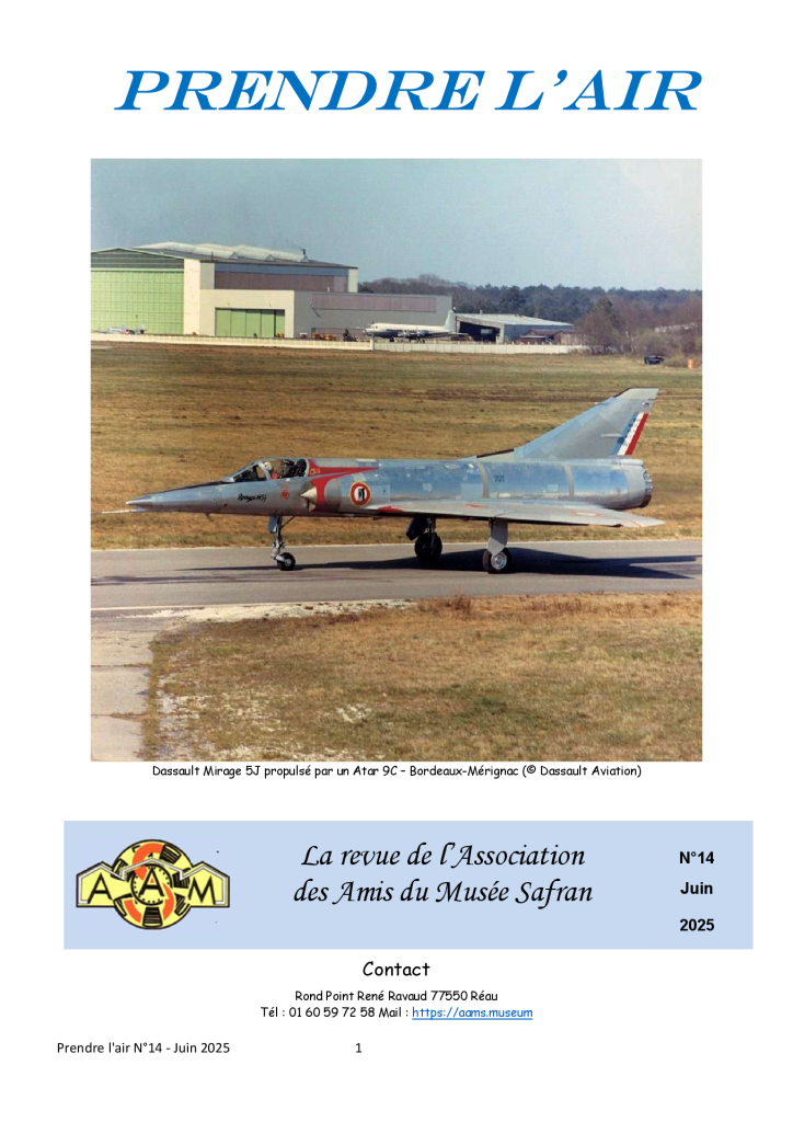 AAMS Prendre l'air n°14 Juin 2025