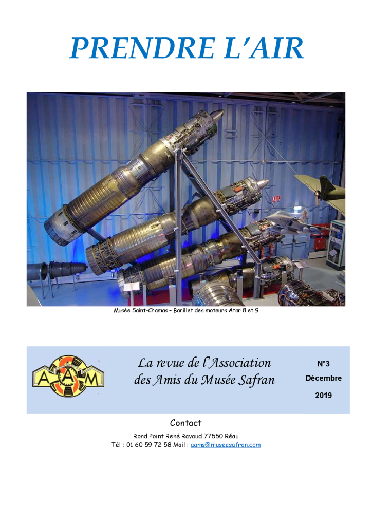 AAMS Revue Prendre l'air n°3 Décembre 2019