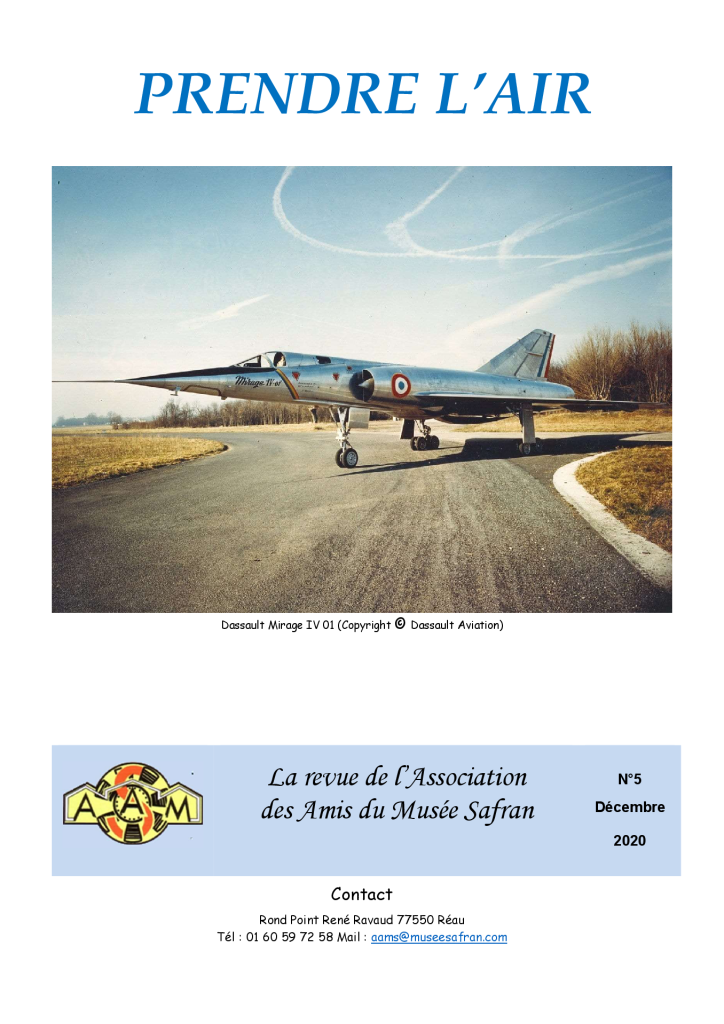 AAMS Revue Prendre l'air n°5 Decembre 2020